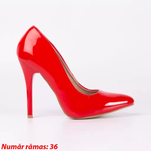 Pantofi Eleganti Dama 716-1 Rosu