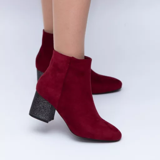 Botine Dama od0032 Roșu
