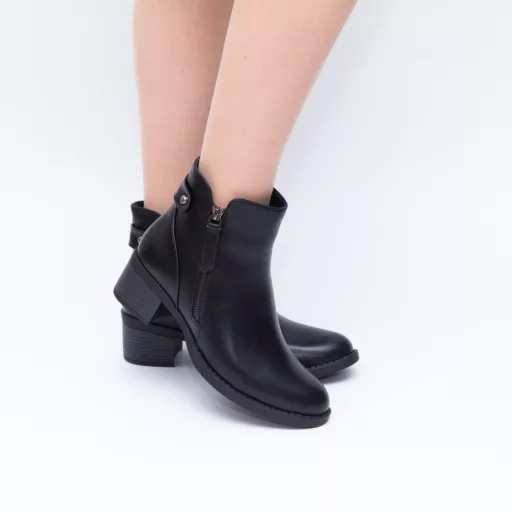 Botine Dama b23-92 Negru
