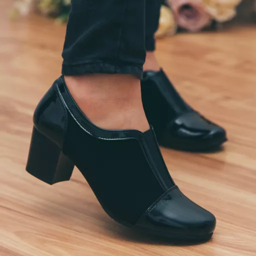 Pantofi Eleganti Dama m6070-1 Negru