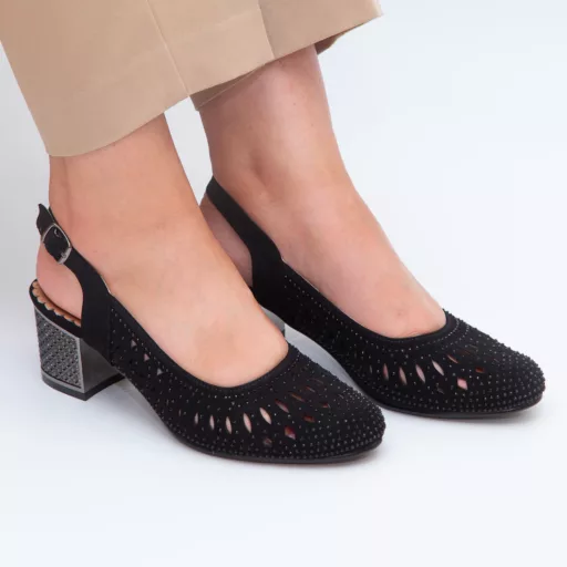 Pantofi Eleganti Dama pl-299 Negru