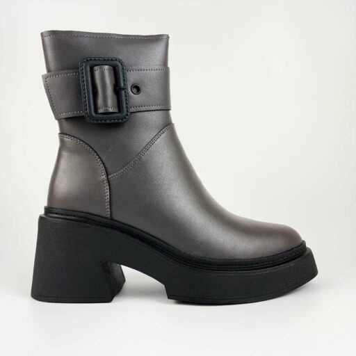 Ghete Dama xt24035-3 Gri din piele naturală