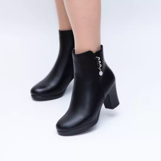 Botine Dama 080-21 Negru