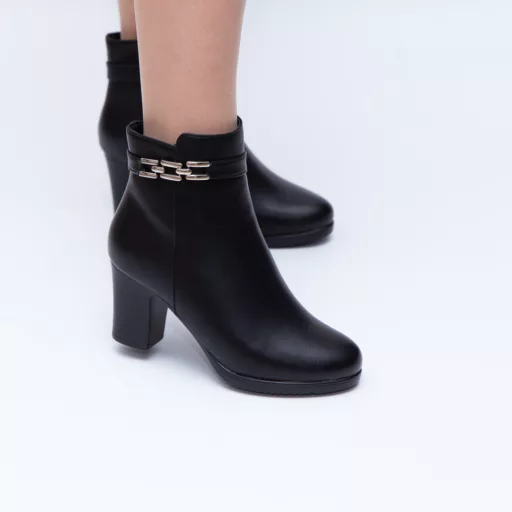 Botine Dama 080-1 Negru