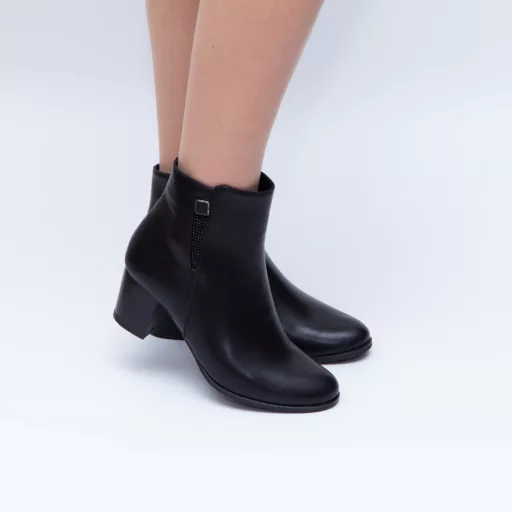 Botine Dama y9211-1 Negru