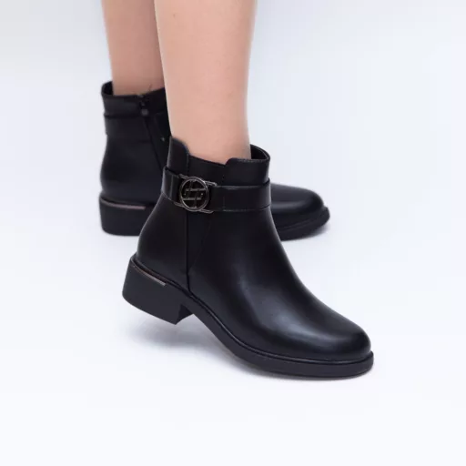Botine Dama b23-96 Negru
