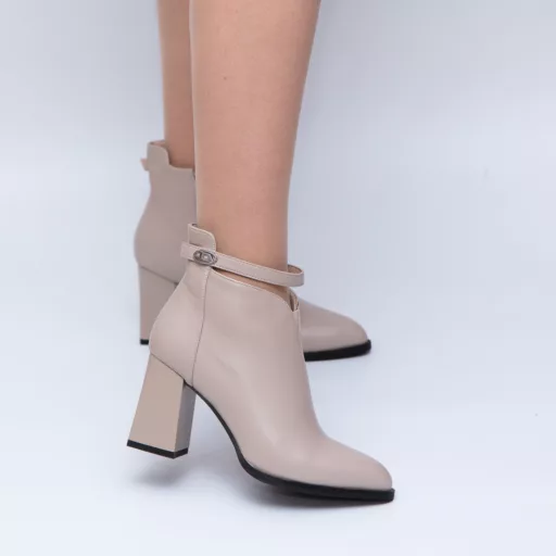 Botine Dama t163-1 Bej