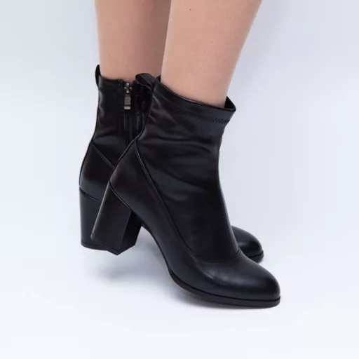Botine Dama t177-1 Negru