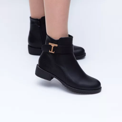 Botine Dama x21-703 Negru