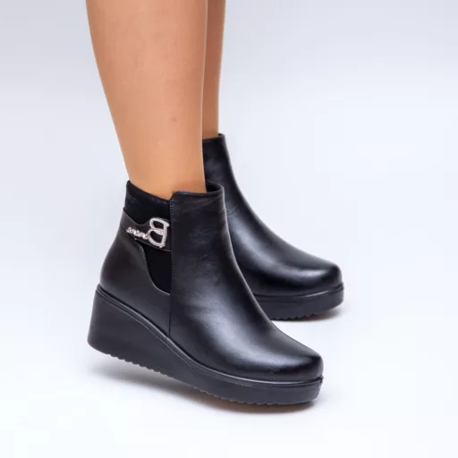 Botine Dama 060-3 Negru