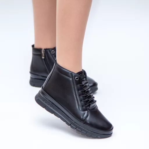 Botine Dama tr002 Negru