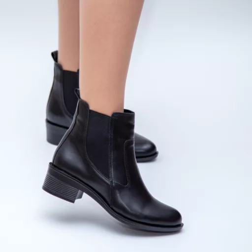 Botine Dama tr003 Negru
