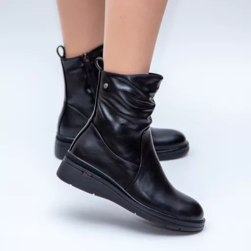 Botine Dama c87 Negru