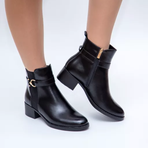 Botine Dama c97 Negru