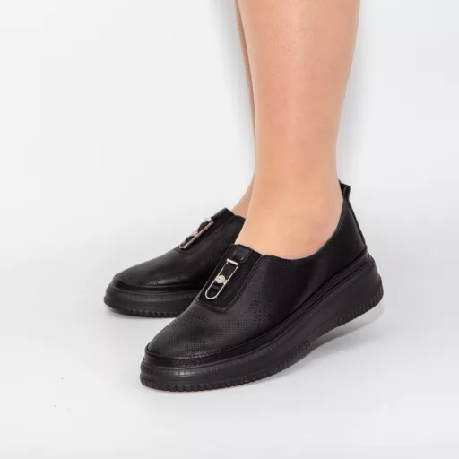 Pantofi Casual Dama q85 Negru