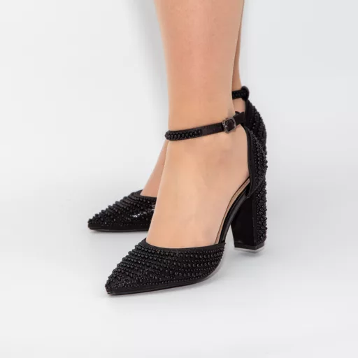 Pantofi Eleganti Dama t661 Negru