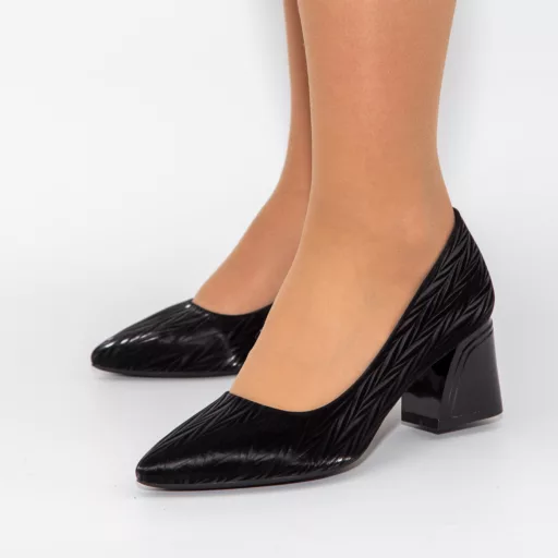 Pantofi Eleganti Dama c-142 Negru