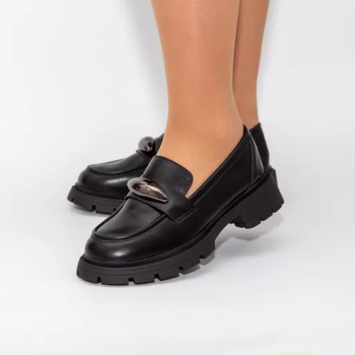 Pantofi Casual Dama t851 Negru