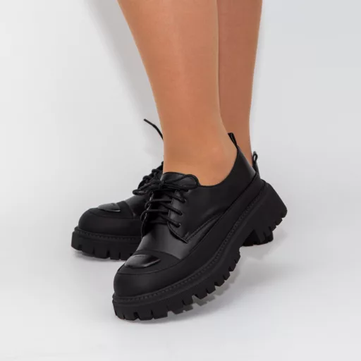 Pantofi Casual Dama t821 Negru