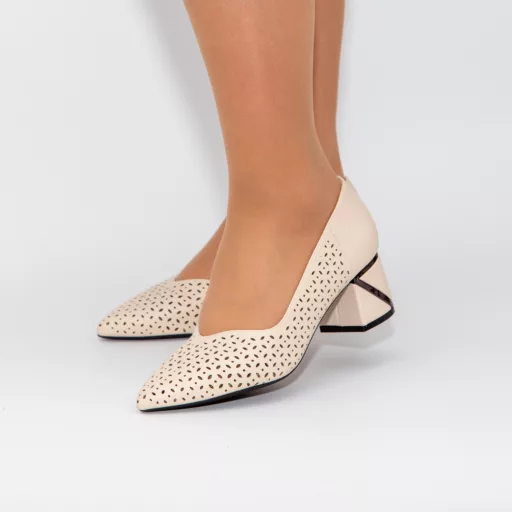 Pantofi Eleganti Dama c-162 Bej