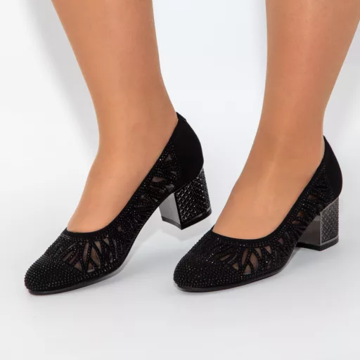Pantofi Eleganti Dama tv-09 Negru