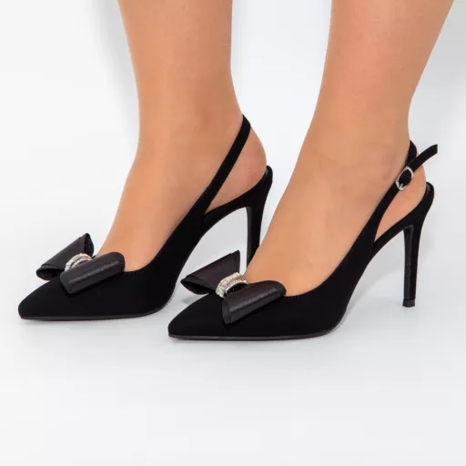 Pantofi Eleganti Dama lu-168 Negru