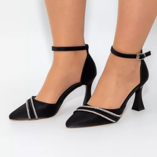 Pantofi Eleganti Dama lu-145 Negru