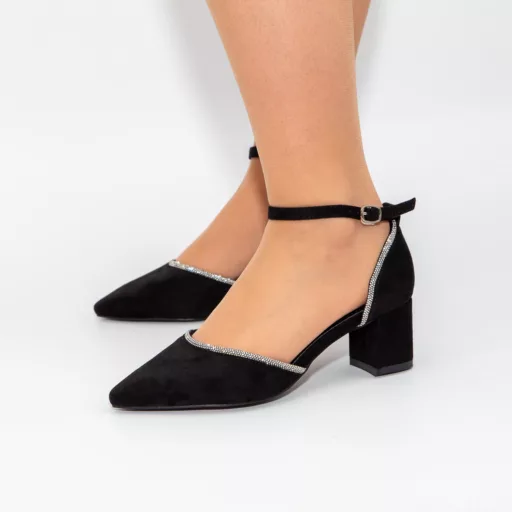 Pantofi Eleganti Dama lu-180 Negru