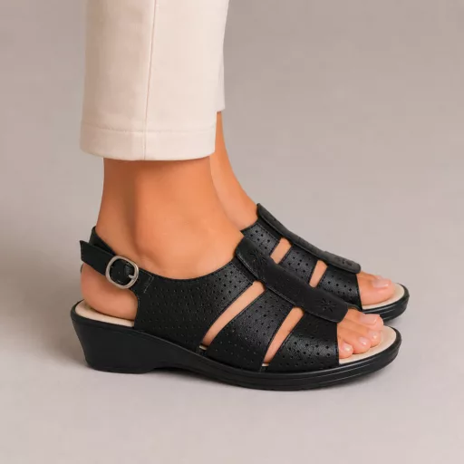 Sandale Dama cu platformă b229-1 Negru