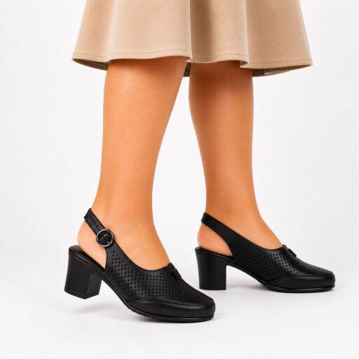 Pantofi Eleganti Dama 6272 Negru