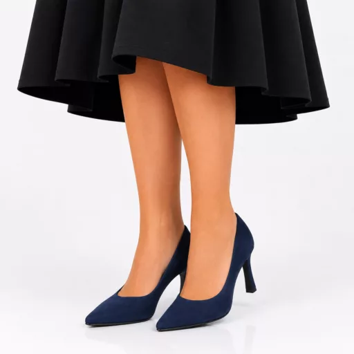 Pantofi Eleganti Dama lu-129 Albastru