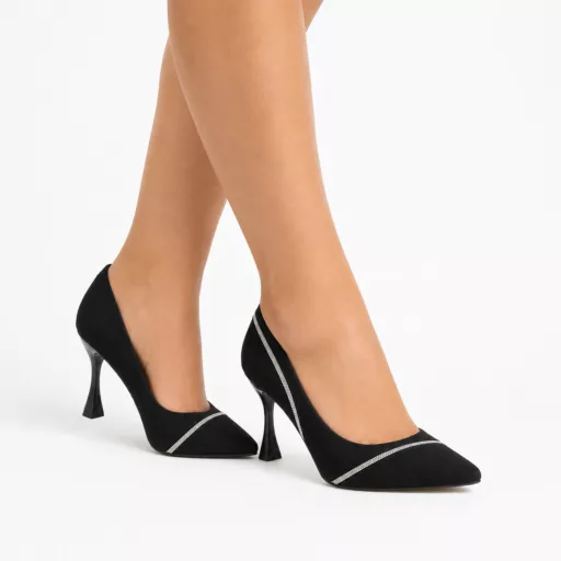 Pantofi Eleganti Dama lu-121 Negru