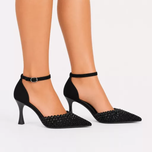 Pantofi Eleganti Dama h042 Negru
