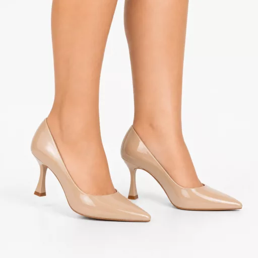 Pantofi Eleganti Dama b053 Bej