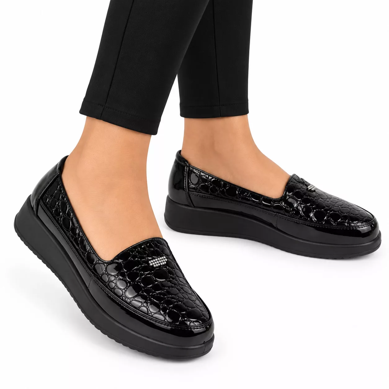 Pantofi Casual Dama 8261 Negru