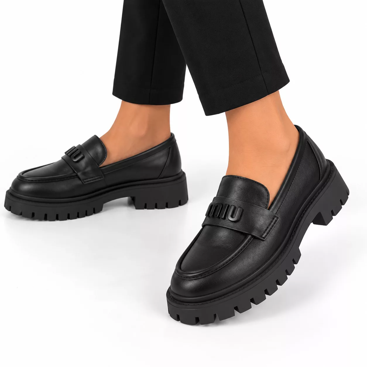 Pantofi Casual Dama t832 Negru - imagine 2